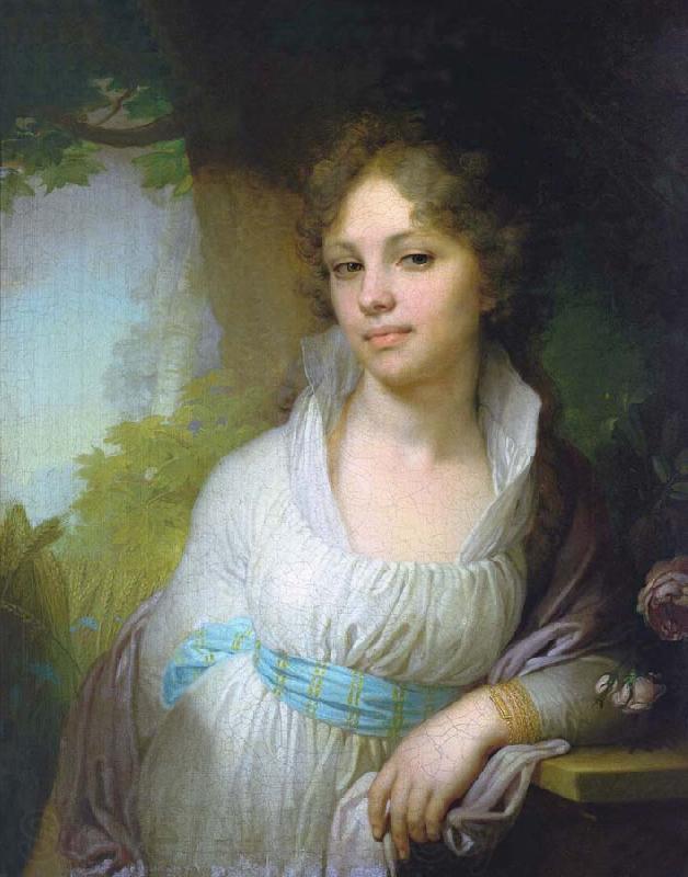 Vladimir Borovikovsky Portrait of Maria Lopukhina Germany oil painting art